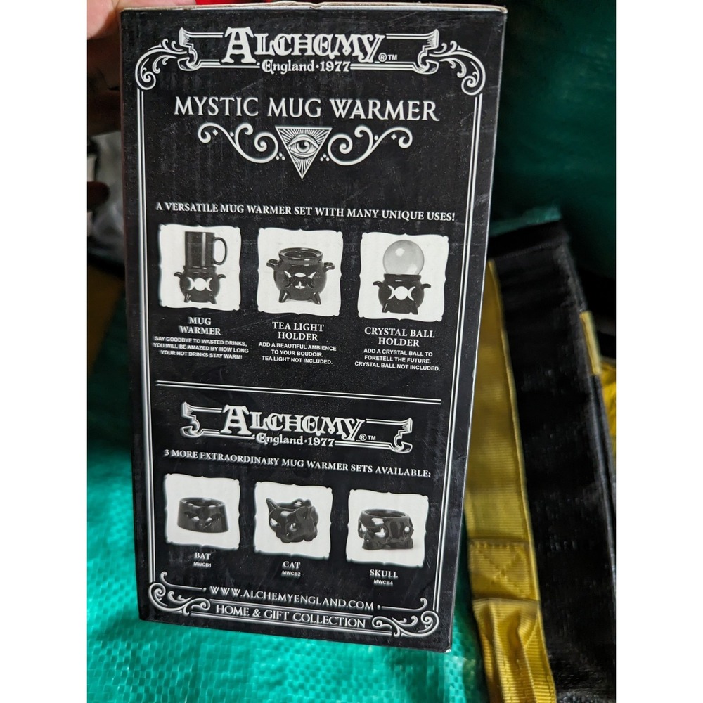 Alchemy Mystic Ceramic Mug & Mug Warmer Set - . Gothic Tea / Cofee - Picture 2 of 2